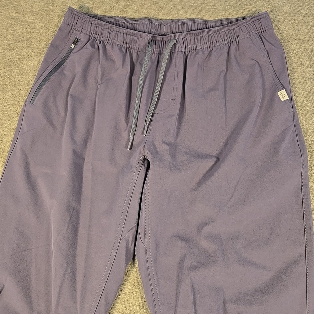 L.L. Bean Mens Large 30 Inseam Blue Multisport Tech Joggers Athleisure 514097